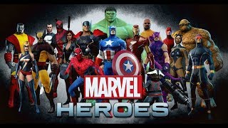 Супергерои Халк Капитан Америка Понтеро Человек паук Железный человек Marvel