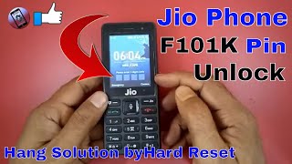 jio phone f101k pin code unlock by hard reset