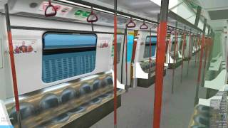 [openBVE] A-Train on Tung Chung Line (Sunny Bay to Tung Chung) + Cab View