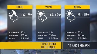 Прогноз погоды на 11 октября: тепло, но дождь и ветер