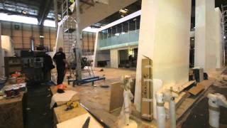 Samsung Exhibition Build - Time Lapse