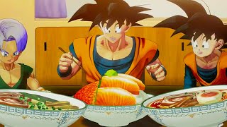 Dragon Ball Z Kakarot - ALL Full-Course MEALS ?