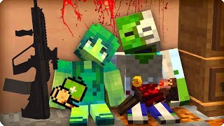 ?Они держались как могли [ЧАСТЬ 91] Зомби апокалипсис в майнкрафт! - (Minecraft - Сериал)