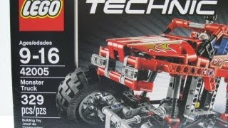 LEGO Technic 42005 Monster Truck Review