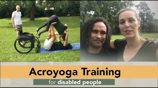 Disabled Acroyoga Training -  LIVE