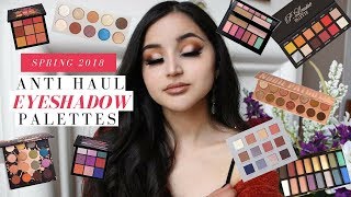 ANTI HAUL ☽ NEW EYESHADOW PALETTES #4 | Julia Mazzucato