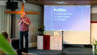 Predigt "Gottes Stimme hören", Teil 4