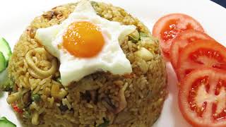 Resep nasi goreng seafood khas Pangandaran yang enak banget | Seafood Fried Rice Recipe