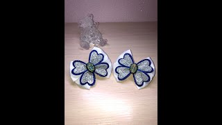 Бантики бабочки из фоамирана