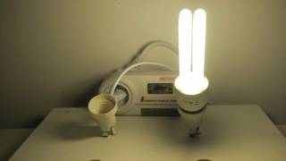 Comparatif ampoules E27 LED et fluo compacte