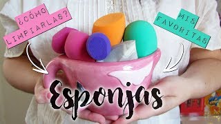 Colección de esponjas de Maquillaje | Mis favoritas, donde comprar, cómo cuidarlas.