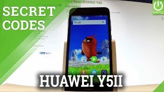 CODES in HUAWEI Y5II - Advanced Settings / Tips & Tricks