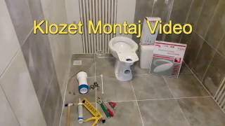 Klozet Montaj ı Nasıl Yapılır | Klozet Montaj ı | UYGULAMA LI ANLAT IM VİDEO | 0538 598 46 66