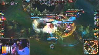 Sounds of the Game - CW vs GIA - EU LCS Spring 2015 W9D2
