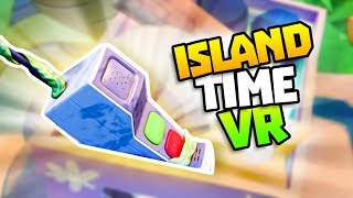 THE SECRET ISLAND PHONE! - Island Time VR Gameplay - VR HTC Vive Gameplay