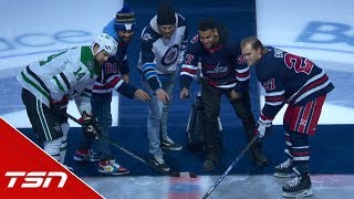 Blue Bombers bring out the Grey Cup for ceremonial faceoff in Winnipeg