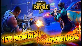 ON AFFRONTE LE 1ER MONDIAL SUR FORTNITE EN DUO ! BATTLE ROYALE