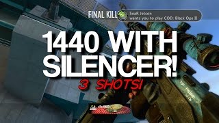 I HIT THE CARRIER SUICIDE WITH SILENCER! (3 TRICKSHOTS)