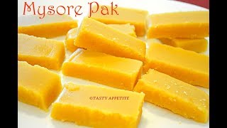 Ghee/Nei Mysore Pak - Diwali Festival Sweet Recipe