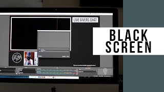 Black Screen Error With Display Capture On iMac Using OBS
