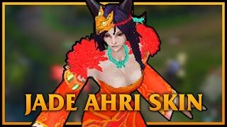 Jade Ahri LoL Custom Skin ShowCase