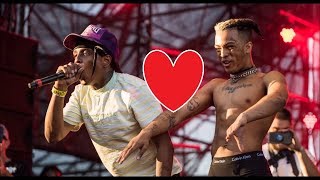 XXXTentacion przejmuje scene, podczas koncertu Ski Mask'a  ??