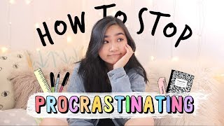 How to Stop Procrastinating (Study Tips + Advice) | JENerationDIY