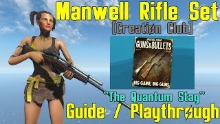 Fallout 4: Manwell Rifle Set Quest Guide/Playthrough (Creation Club)