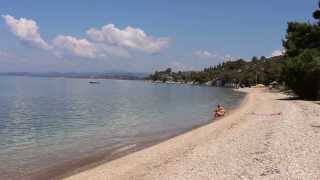 пляж отеля Athena Pallas Village Эгейское море, Ситония, Халхидики, Греция