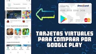 TARJETAS de Crédito Virtuales para COMPRAR en GOOGLE PLAY  (COLOMBIA y otros países)✅ 2020