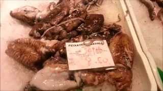 Морепродукты в Испании. Рыбные магазины в Испании.