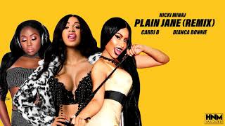 Nicki Minaj, Cardi B, Bianca Bonnie - Plain Jane [REMIX/MASHUP]