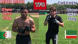 YOUTUBE FIGHT CLUB - COMBAT #14 Deubz Deubz?? vs CHECHEN (YFC)