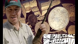 Metal Detecting a Wild West Stage Stop. Finding Guns and BIG Silver coins!