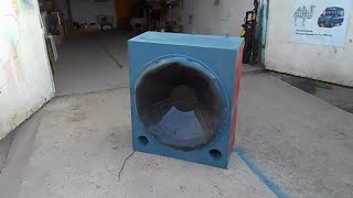 Тест самодельного саба на 25"/Как звучит самодельный сабвуфер 25"/test and completion of a subwoofer