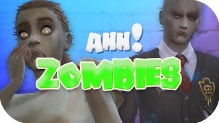 THE SIMS 4 || AHH  ZOMBIES !  (Mod Review)