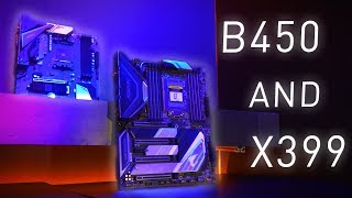 AORUS B450 And X399 EXTREME Motherboards, 'Fake' DDR4, UD PRO SSDs & In-House AB850GM PSU