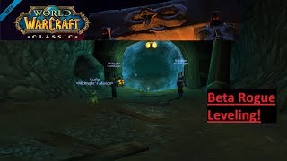 World of Warcraft: Classic Beta! Rogue Game play! SM library attempt and GY run.
