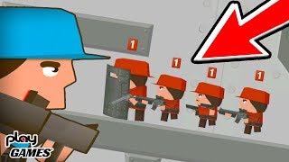 Clone Armies Взял БАЗУКУ и ВЗОРВАЛ армию ПРОТИВНИКА! Сумасшедшая битва солдатиков в игре Клон Армия