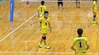 鎮西高校1年 水町泰杜選手の凄いスパイク インターハイ2017より