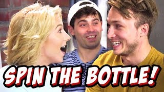 WEIRD SPIN THE BOTTLE CHALLENGES w/ DAMIEN (Squad Vlogs)