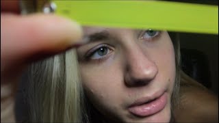 [ASMR] MEASURING YOUR FACE/ Inaudible/ Personal Attention Triggers
