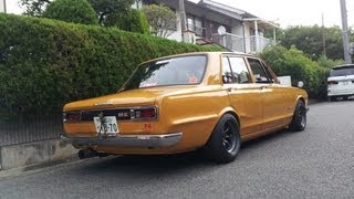 ハコスカいつもの帰り道⑧　箱スカ　GC10　HAKOSUKA　L型　旧車　L28改 HAKOSUKA SKYLINE NISSAN DATSUN