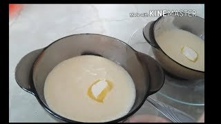 Полента. Цыганка готовит кашу. Кукурузная каша на молоке. Gipsy kitchen.