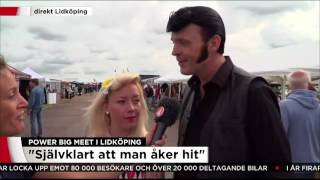 Stämningen på topp på Power big meet - Nyheterna (TV4)