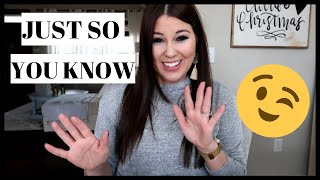 JUST SO YOU KNOW | DAY IN THE LIFE | ASHLEYandCHASE