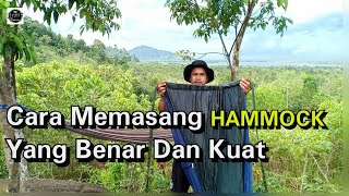 Cara Cepat Pasang Hammock