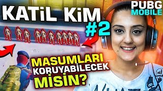 BÖYLE POLİSLİK GÖRMEDİNİZ! KATİL KİM#2 Pubg Mobile En Eğlenceli Anlar