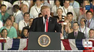 Full Event: President Trump at Commissioning of USS Gerald Ford (CVN-78) 7/22/17