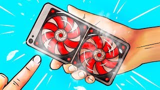 為何手機不像電腦一樣，內建散熱風扇呢？